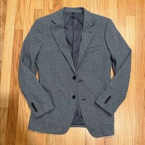 Bonobos Lamificio Fortex Slim Fit Gray 100% Cotton Blazer